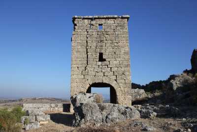 Helenistik Kule, Sillyon Antik Kenti, Serik, Antalya